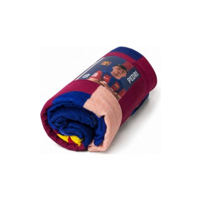 10. FC Barcelona ręcznik plażowy Pedri mikrofibra 70X140 120010