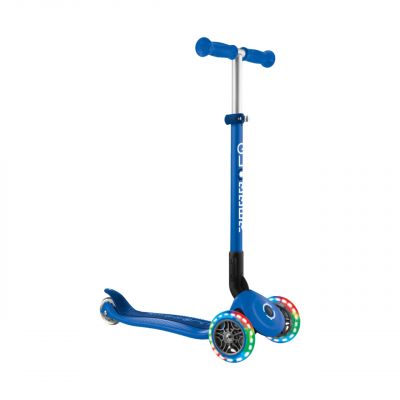 Hulajnoga SMJ Globber 3-kołowa Primo Foldable Lights 432-100-3