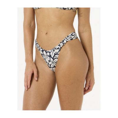 2. Majtki kąpielowe RIP CURL Las Flores High Leg Skimpy granatowe