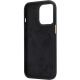 7. Etui Guess 4G Silicone Logo Strass na iPhone 13 Pro Max - czarne