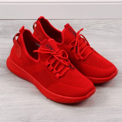 7. Buty sportowe tekstylne NEWS M EVE266B czerwone 