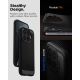 8. Etui Spigen Rugged Armor na Xiaomi 17T Pro - czarne matowe