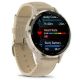16. Garmin 010-02785-55 smartwatch / zegarek sportowy 3,05 cm (1.2") AMOLED 41 mm Cyfrowy 390 x 390 px Ekran dotykowy Złoto Wi-Fi GPS