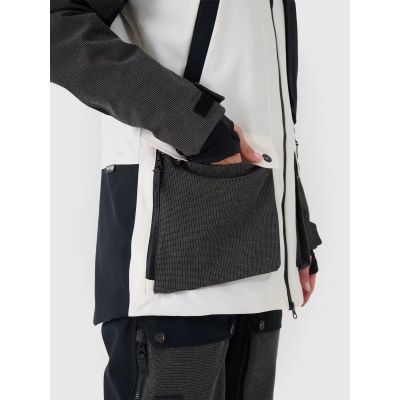 9. Kurtka snowboardowa membrana 10000 damska 4F 4FWAW24TTJAF587-11S