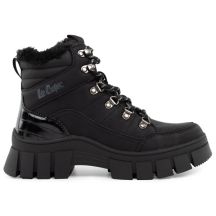 Lee Cooper buty zimowe damskie czarne botki ocieplane trzewiki