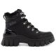 Lee Cooper buty zimowe damskie czarne botki ocieplane trzewiki