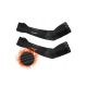 ROCKBROS rękawki rowerowe XT019-1 czarne 2XL/3XL