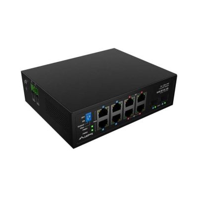 10. SWITCH LANBERG ILGE-8P-2S-120 LIGHT INDUSTRIAL POE 4XBT 4XAT 2XSFP DIN GIGABIT ETHERNET