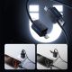 4. Kabel Baseus Versatile 60W USB-C - USB-C z adapterami USB-A i Lightning 0.6 m - czarny