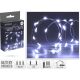 14. LAMPKI DRUCIKI NA BATERIE GIRLANDA 80 LED ZIMNY BIAŁY