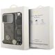9. Etui Guess 4G Strass Logo & Big Strap Metal Buttons MagSafe na iPhone 17 Pro - brązowe