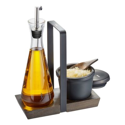 3. GEFU X-PLOSION dozownik na olej/ocet 0,25 l Szkło, Silikon, Stal nierdzewna Przezroczysty