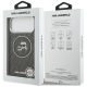8. Etui Karl Lagerfeld IML Glitter Karl&Choupette Heads Logo MagSafe na iPhone 17 Pro Max - czarne