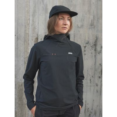 2. Bluza POC W's MANTLE THERMAL Hoodie - czarny