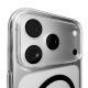 9. Etui Puro Lite Mag TPU+PC kompatybilne z MagSafe na iPhone 17 Pro - przezroczyste z czarnym pierścieniem