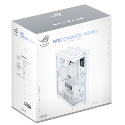 19. Obudowa Asus ROG CRONOX GR801 CURVE TG ARGB WHITE