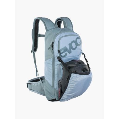 4. Plecak EVOC FR Lite Race 10 steel - copen blue
