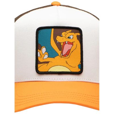 3. Czapka z daszkiem Capslab X Pokemon Charizard Cap CL-PKM6-1-CT-CHA 
