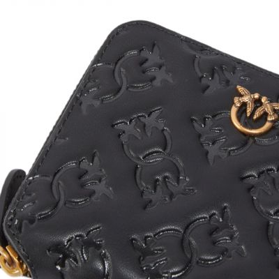 8. Portfel Pinko Taylor Zip Around Logo 100249A1YB