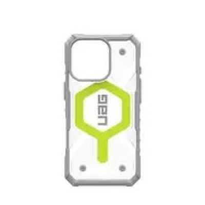 7. Obudowa ochronna UAG Pathfinder Clear MagSafe do iPhone 16 Pro (active neon)