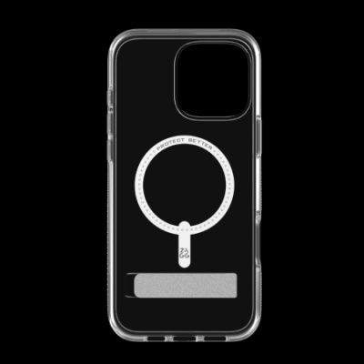 2. Etui ZAGG Crystal Palace Snap Kickstand MagSafe z podstawką na iPhone 16 Pro Max - przezroczyste