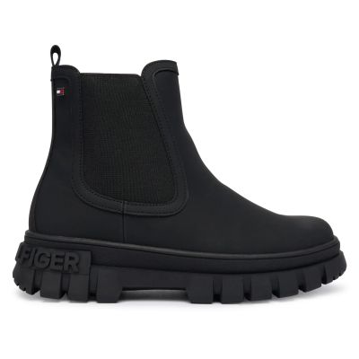 Tommy Hilfiger damskie botki CHELSEA BOOT T3X5-34130-1355999 BLACK