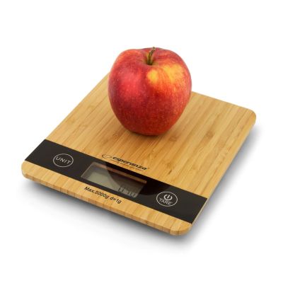 10. Waga kuchenna Esperanza Bamboo EKS005 (kolor beżowy)