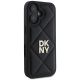 4. Etui DKNY Quilted Stack Logo na iPhone 16 - czarne