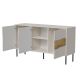 4. Komoda INSERTO 3D 143,5x40x80 kaszmir + LED