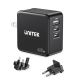4. UNITEK ŁADOWARKA GAN, PD 65W 2X USB-C, USB-A