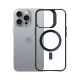 13. Etui 3mk Satin Armor MagCase z MagSafe iPhone 16 Pro Max - przezroczyste z czarną ramką
