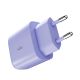 4. Ładowarka sieciowa Puro Pro Lite 30W USB-C  - fioletowa