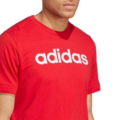 15. Koszulka adidas Essentials Single Jersey Linear Embroidered Logo M IC9278