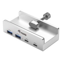 Equip 128967 huby i koncentratory USB 3.2 Gen 1 (3.1 Gen 1) Type-A 5000 Mbit/s Aluminium