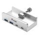 Equip 128967 huby i koncentratory USB 3.2 Gen 1 (3.1 Gen 1) Type-A 5000 Mbit/s Aluminium