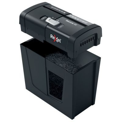 2. Rexel  Niszczarka Secure X6, (P-4), 6 kartek, 10 l kosz