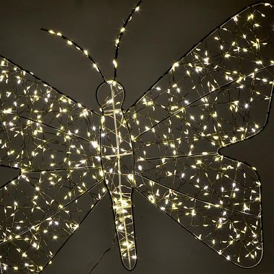3. FIGURKA DEKORACYJNA MOTYL 600LED 60CM LUCA