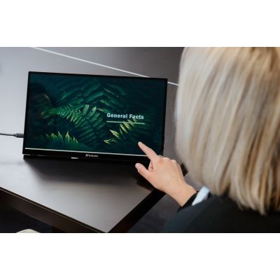 7. Verbatim PMT-15 monitor dotykowy 15.6 FULL HD 1080P METAL HOUSING