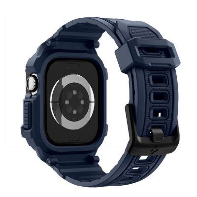 3. Pasek Spigen Rugged Armor Pro na Apple Watch 42 mm - granatowy