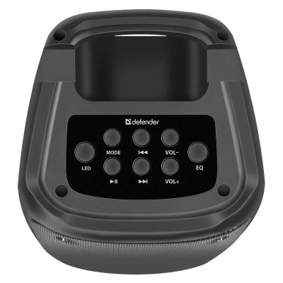 5. GŁOŚNIK DEFENDER BOOMER 20 BLUETOOTH 20W LIGHT/BT/FM/USB/AUX/MIC