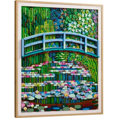 3. LEGO Art 31220 - Claude Monet: Most nad stawem z liliami wodnymi