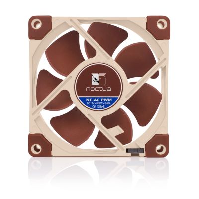 4. Wentylator NOCTUA NF-A8 PWM 80mm 450-2200 RPM