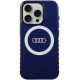Etui Audi IML Big Logo MagSafe na iPhone 15 Pro - niebieskie