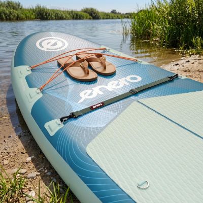 27. ZESTAW - DESKA SUP 150KG DMUCHANA ENERO 320x81x15CM