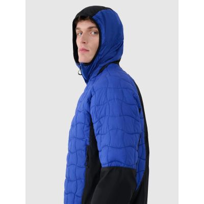 2. Kurtka puchowa trekkingowa z wypełnieniem Primaloft Black męska 4F 4FWSS25TTJAM697-36S