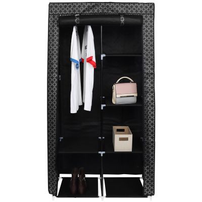 13. SZAFA TEKSTYLNA GARDEROBA 88x46x170CM ORNAMENT 45269