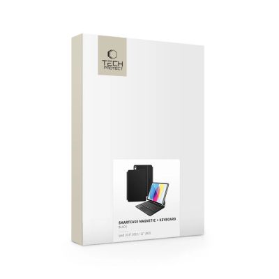 12. Etui Tech-Protect Smartcase Magnetic z klawiaturą na iPad 10.9” 2022 / iPad 11” 2025 - czarne