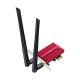 6. Karta sieciowa CUDY WE3000S AX5400 Wi-Fi 6 + BT 5.2 Intel AX210 Radiator PCIe