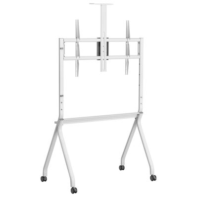 14. MACLEAN STAND / WÓZEK DO TV, PÓŁKA NA KAMERĘ, NA KÓŁKACH, 55-100", MAX. OBCIĄŻENIE 120KG/10KG PÓŁKA, MAX. VESA 900X600 MC-114