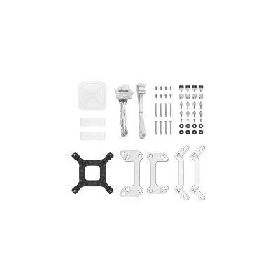 6. DeepCool LS520 WH Procesor Chłodnica cieczy all-in-one 12 cm Biały 1 szt.